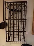 Antiek Frans wijnrek, Huis en Inrichting, Woonaccessoires | Wijnrekken, Ophalen, Zo goed als nieuw, Metaal, 75 cm of meer
