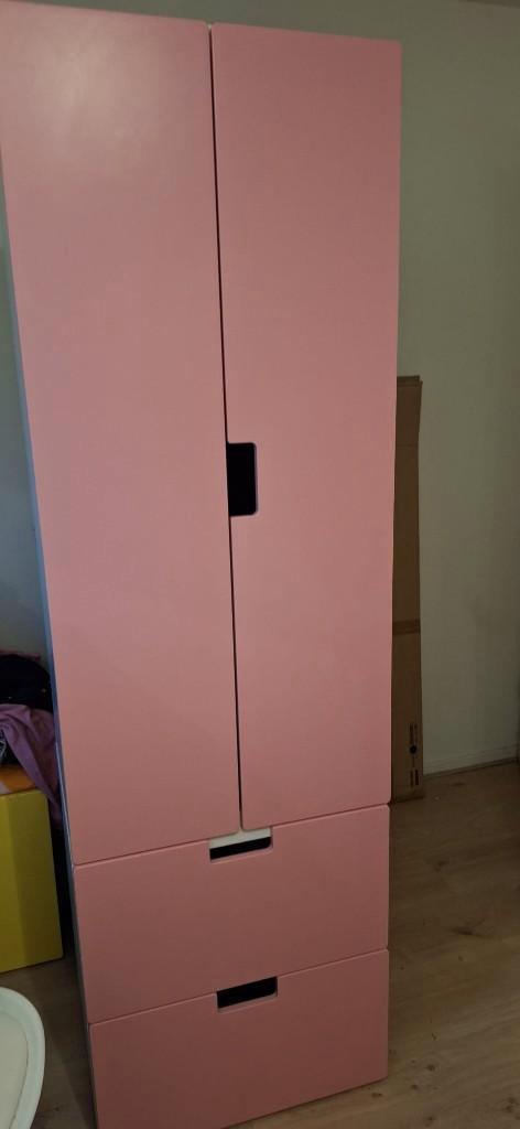 Meisjes kledingkast IKEA Stuva, Kinderen en Baby's, Kinderkamer | Commodes en Kasten, Zo goed als nieuw, Kast, 105 cm of meer