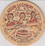 1 HEINEKEN  BIERVILTJE, Verzamelen, Ophalen of Verzenden, Gebruikt, Viltje(s), Heineken