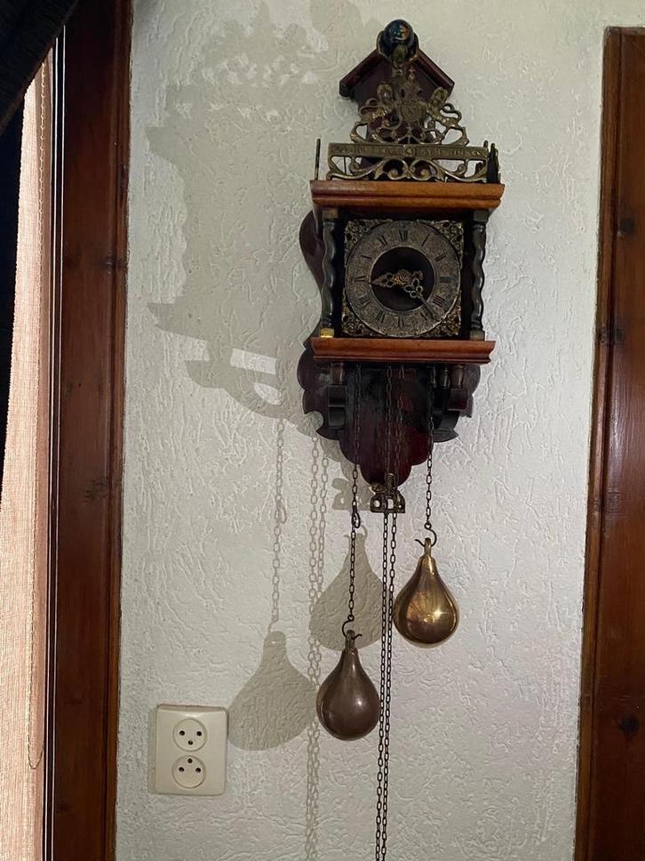 Antieke Klok - Prachtig Decoratief Stuk, Antiek en Kunst, Antiek | Klokken, Ophalen of Verzenden