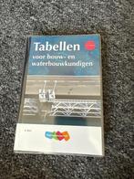 Tabellenboek voor bouw- en waterbouwkundigen 11e druk, ThiemeMeulenhoff, Zo goed als nieuw, Beta, HBO