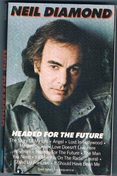 Neil Diamond–Headed For The Future Cassette Nieuw, Gesealed, Cd's en Dvd's, Cassettebandjes, Nieuw in verpakking, Origineel, Pop