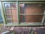 Groot Kozijn met Enkel Glas - 260x150, Doe-het-zelf en Verbouw, Glas en Ramen, Ophalen, Gevelraam of Ruit, Gebruikt, 120 tot 160 cm