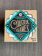 Coaster Games - Unieke Onderzetters Spel, Een of twee spelers, Ophalen of Verzenden, Zo goed als nieuw