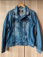 Mooi heren spijkerjasje merk Pascucci maat L blauw., Ophalen of Verzenden, Zo goed als nieuw, Blauw, Pascucci