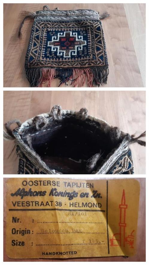 Antieke Perzisch kleedje, kamelentas aankoopbon Helmond!, Antiek en Kunst, Antiek | Kleden en Textiel, Ophalen of Verzenden