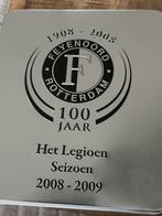 Feijenoord sjaal in blik 100 jaar, Verzamelen, Ophalen of Verzenden, Nieuw, Feyenoord, Vaantje of Sjaal