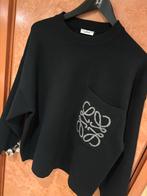 Loewe Zwarte Trui met Logo en zak, Ophalen of Verzenden, Zo goed als nieuw, Zwart