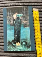 166. Kunstkaart J.W.Waterhouse Betoverd door Vrouwen, Ophalen of Verzenden, Ongelopen