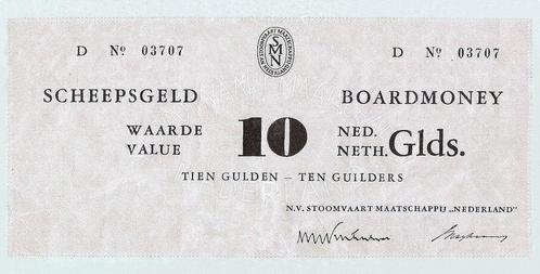 GEZOCHT: Passagierscheques gebruikt a/b van SMN-schepen, Postzegels en Munten, Bankbiljetten | Europa | Niet-Eurobiljetten, Overige landen