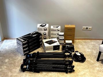 Complete professionele podcast set  beschikbaar voor biedingen