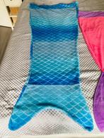 Zeemeermin Staart Deken Slaapzak- Blauw, Ophalen of Verzenden, Zo goed als nieuw, 100 cm of meer, Deken
