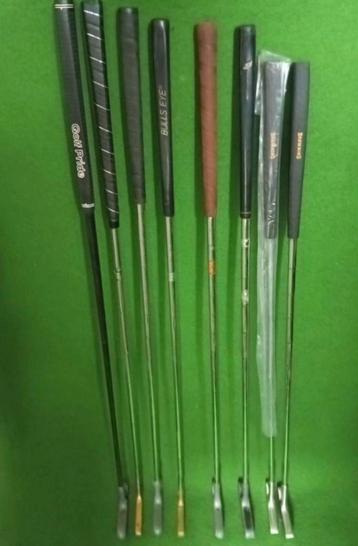2 way putters nw en gebr. voor golf of midgetgolf  beschikbaar voor biedingen