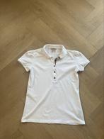 #113. Burberry Brit polo t-shirt maat M, 38/40 als nieuw, Kleding | Dames, Burberry, Maat 38/40 (M), Wit, Zo goed als nieuw