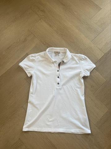 #113. Burberry Brit polo t-shirt maat M, 38/40 als nieuw 