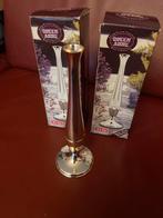 Twee Verzilverde Queen Anne Vaasjes, Ophalen of Verzenden