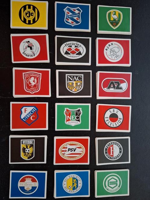 Complete set stickers Eredivisie seizoen 2006/07, Verzamelen, Sportartikelen en Voetbal, Nieuw, Poster, Plaatje of Sticker, Overige binnenlandse clubs