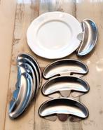 8 borden clips voor kruiden of visgraat bakjes, Ophalen of Verzenden