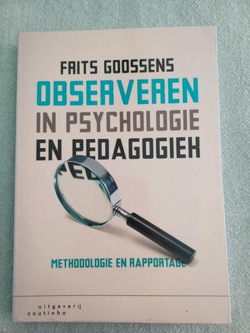 Observeren in Psychologie en Pedagogiek beschikbaar voor biedingen