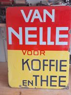 Emaille van nelle bord, Verzamelen, Merken en Reclamevoorwerpen, Ophalen of Verzenden, Gebruikt, Reclamebord