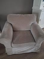 IKEA EKTORP Fauteuil - Beige/Groen, Huis en Inrichting, Fauteuils, Ophalen