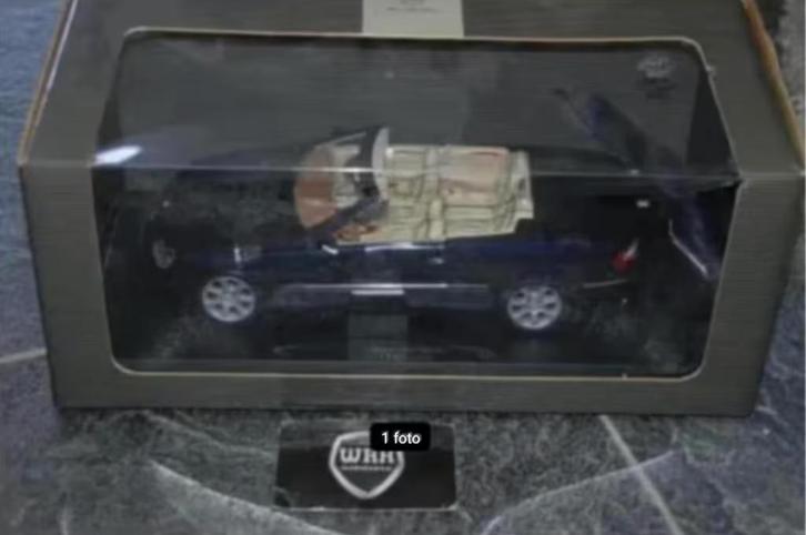 SALE !! 1:18 MERCEDES CLK CABRIO Kyosho dealer editie WRH, Hobby en Vrije tijd, Modelauto's | 1:18, Zo goed als nieuw, Auto, Kyosho