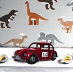 Oude Matchbox VW Kever, geschilderd op doek ingelijst, Ophalen of Verzenden