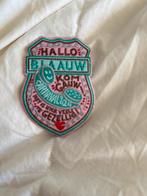 Carnavals Patch - Hallo Blauw Kom Gauw!, Ophalen of Verzenden, Zo goed als nieuw