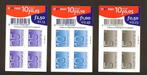 Kaartje cijfer Crouwel 5 - 10 - 25 cent, NVPH V1108/9/10b., Postzegels en Munten, Postzegels | Nederland, Ophalen of Verzenden