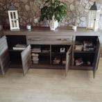 Modern grijs dressoir, Huis en Inrichting, Kasten | Dressoirs, Ophalen, Gebruikt, 200 cm of meer, Modern