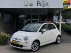 Fiat 500 C 1.2 Lounge Cabrio | Hald leder, Airco, El. Ramen,, Gebruikt, 4 cilinders, Cabriolet, Leder en Stof