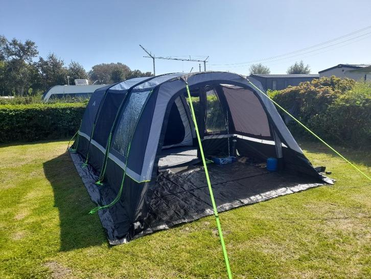 Opblaasbare tent Obelink Hudson 4 Easy Air Cooldark, Caravans en Kamperen, Tenten, tot en met 4, Zo goed als nieuw, Ophalen