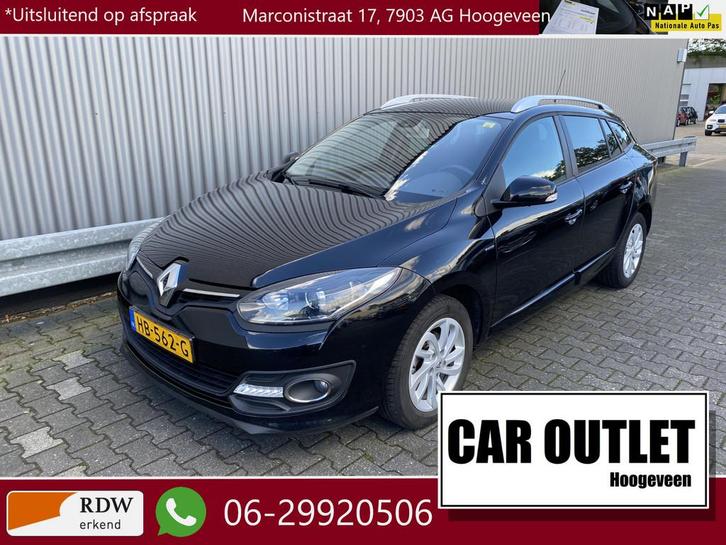 Renault Mégane Estate 1.2 TCe Limited Clima, Navi, CC, PDC,, Auto's, Renault, Bedrijf, Te koop, Mégane, ABS, Airbags, Airconditioning
