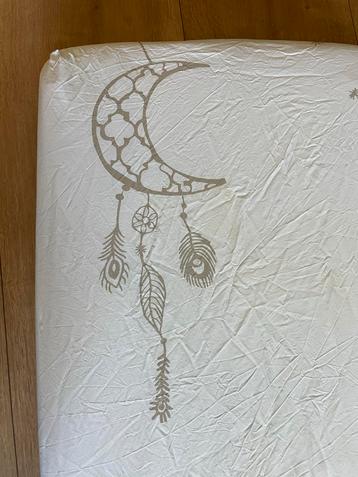 Witlof Hoeslaken 60x120 - Wit beschikbaar voor biedingen