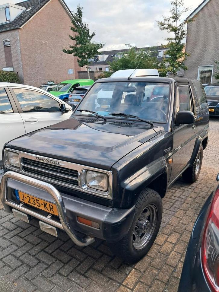 Daihatsu feroza  1993 Grijs, Auto's, Daihatsu, Particulier, Benzine, Cabriolet, Origineel Nederlands, Zilver of Grijs, Ophalen
