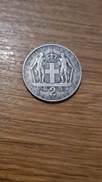 Griekenland - 2 Drachmen 1966, Postzegels en Munten, Munten | Europa | Niet-Euromunten, Verzenden, Overige landen, Losse munt