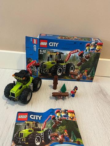 Lego City 60181 Bosbouwtractor beschikbaar voor biedingen