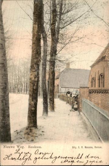 Winterse scène op Nieuwe Weg, Renkum beschikbaar voor biedingen