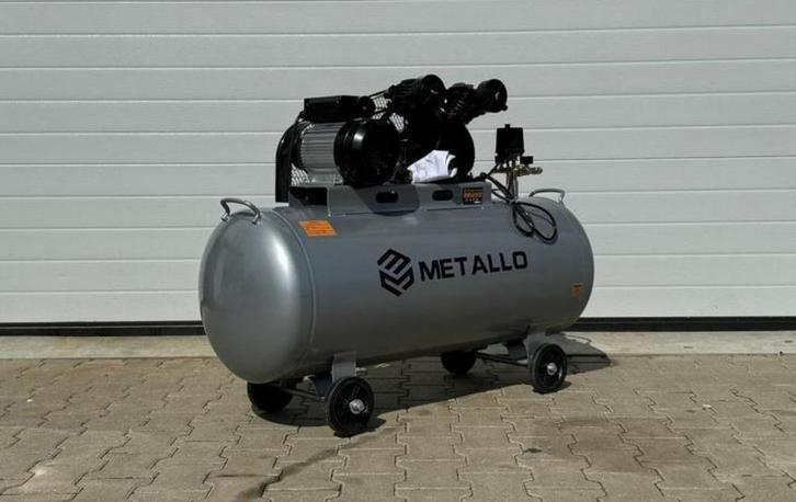Metallo Compressor 200L! Nieuw! Voorraad! Garantie!, Doe-het-zelf en Verbouw, Compressors, Nieuw, 100 liter of meer, Ophalen