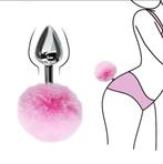 Plug Bunny Tail - Easy Toys, Kleding | Dames, Ondergoed en Lingerie, Easy Toys, Verzenden, Paars, Slip