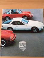 Folder/Brochure Porsche 924 - 911SC - 911 Turbo - 928  Duits, Boeken, Auto's | Folders en Tijdschriften, Nieuw, Porsche, Ophalen of Verzenden