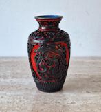 Chinees Cinnabir vaasje, Ophalen of Verzenden