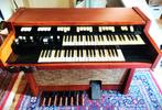 Hammond M102 met Leslie 760 en 7 meter kabel 9-pins plugs, Ophalen, Gebruikt, 2 klavieren, Hammondorgel