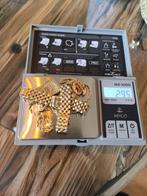 14kt Rolex sieraden – 29.5 gram - armband - hanger - ketting, Gebruikt, Ophalen of Verzenden, Met edelsteen, Goud