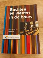 Henk van der Wal - Rechten en wetten in de bouw, Nieuw, Henk van der Wal, Ophalen of Verzenden
