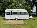 Hobby caravan 495 UL De Luxe Edition, Caravans en Kamperen, 2 aparte bedden, Rondzit, Hobby, Schokbreker