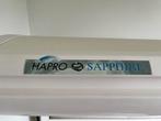 Hapro Sapphire Zonnebank - 14 Lampen - ventilator, Witgoed en Apparatuur, Zonnebanken en Gezichtsbruiners, Ophalen, Gebruikt, Zonnebank enkelzijdig