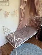 Kinderbed, spijlenbed, wit, Kinderen en Baby's, Kinderkamer | Bedden, Ophalen, 140 tot 160 cm, 70 tot 85 cm, Lattenbodem