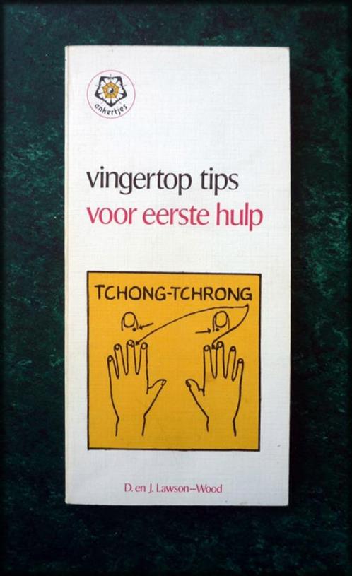 VINGERTOP TIPS - Voor eerste hulp  Tchong - Tchrong - Door:, Boeken, Esoterie en Spiritualiteit, Zo goed als nieuw, Overige typen
