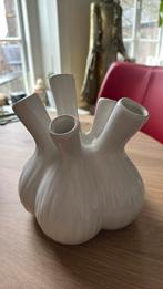 Witte Vaas met Meerdere Openingen, Wit, Aardewerk of Porselein, Ophalen of Verzenden, Zo goed als nieuw